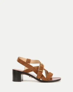 Veronica Beard Sandals|The Veronicas' Favorites*Etta Suede Sandal in Hazelwood