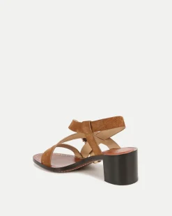 Veronica Beard Sandals|The Veronicas' Favorites*Etta Suede Sandal in Hazelwood