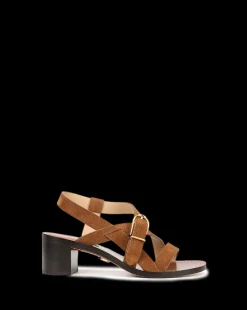 Veronica Beard Sandals|The Veronicas' Favorites*Etta Suede Sandal in Hazelwood