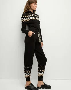 Veronica Beard Sweaters|Tops*Fairbanks Blanche Knit Turtleneck in Black