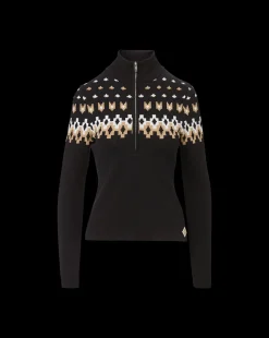 Veronica Beard Sweaters|Tops*Fairbanks Blanche Knit Turtleneck in Black