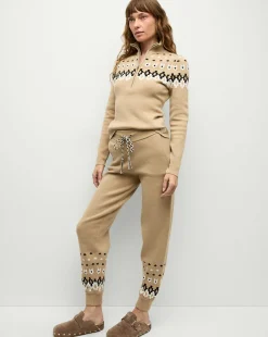Veronica Beard Sweaters|Tops*Fairbanks Blanche Knit Turtleneck in Khaki