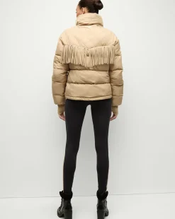 Veronica Beard Jackets & Outerwear|The Gift Guide*Fairbanks Fox Puffer Jacket in Khaki