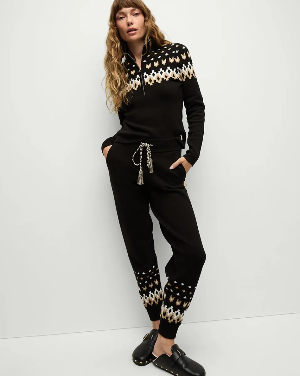 Veronica Beard Pants|The Gift Guide*Fairbanks JoJo Knit Jogger in Black