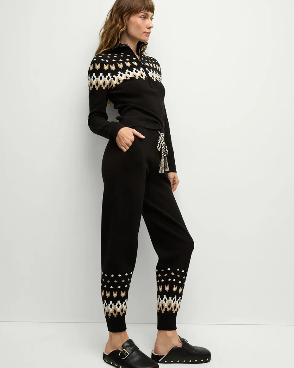 Veronica Beard Pants|The Gift Guide*Fairbanks JoJo Knit Jogger in Black