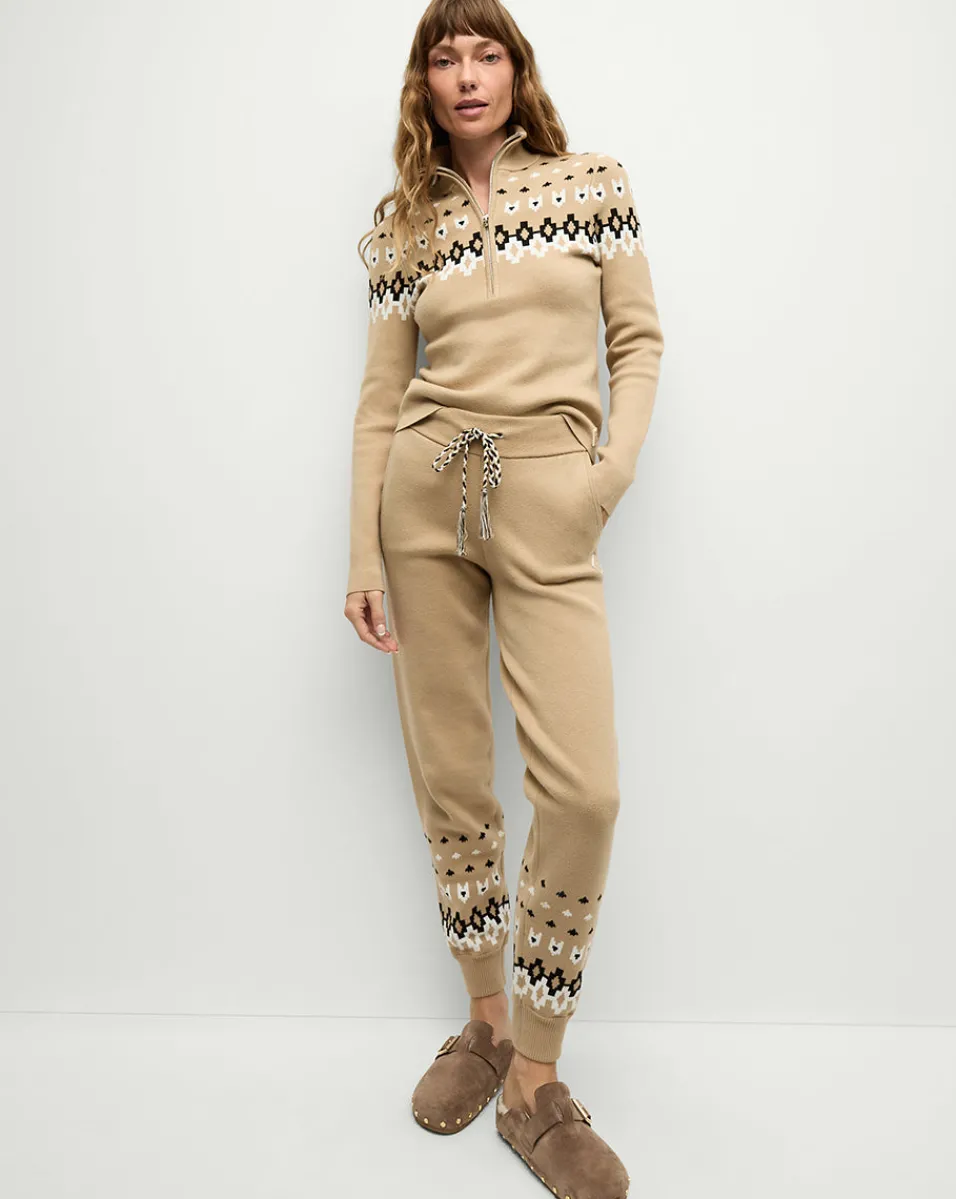 Veronica Beard Pants|The Gift Guide*Fairbanks JoJo Knit Jogger in Khaki