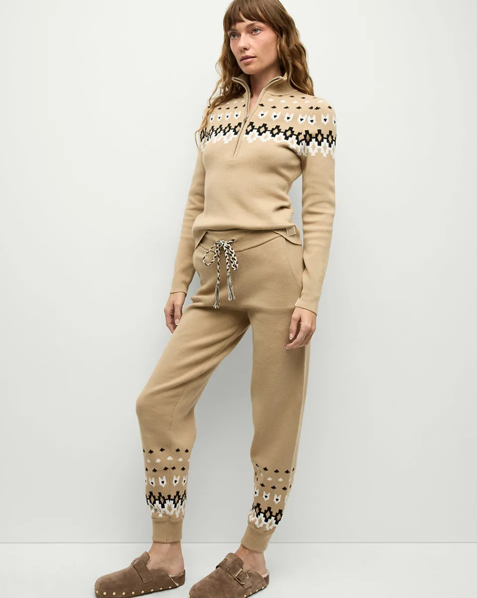 Veronica Beard Pants|The Gift Guide*Fairbanks JoJo Knit Jogger in Khaki