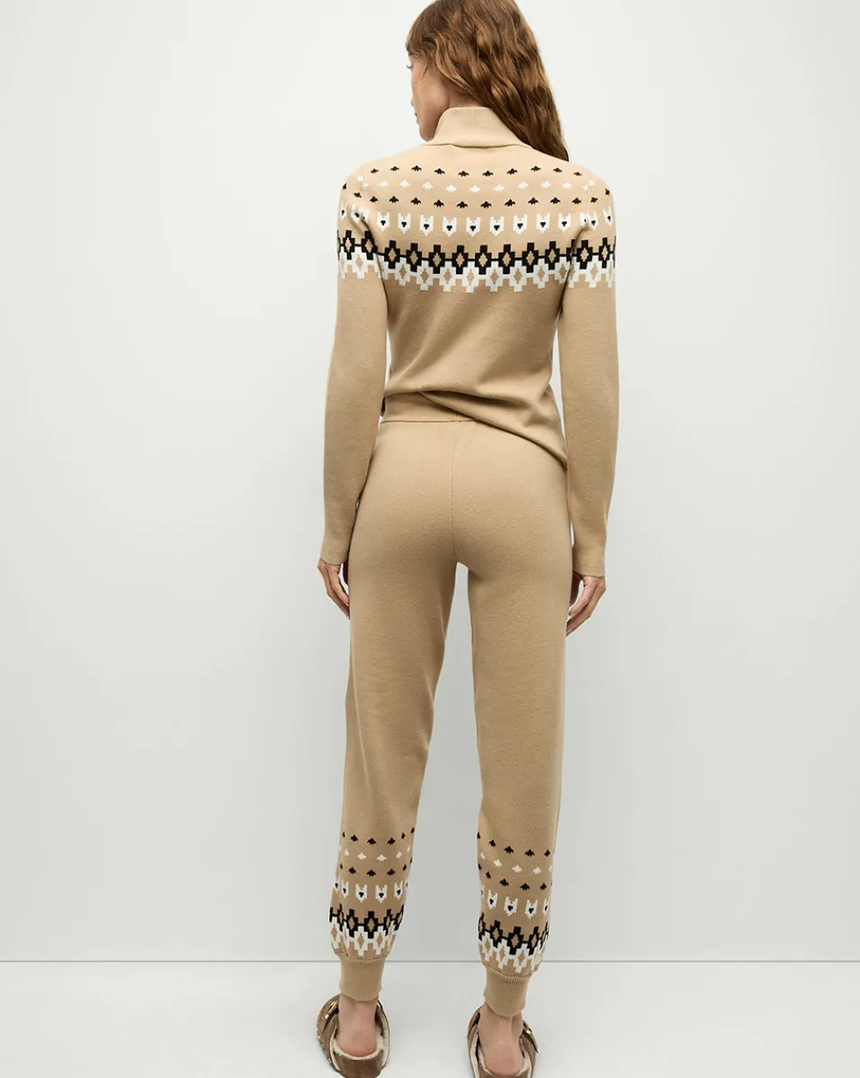 Veronica Beard Pants|The Gift Guide*Fairbanks JoJo Knit Jogger in Khaki