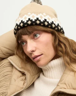 Veronica Beard Accessories|The Gift Guide*Fairbanks Knit Beanie in Khaki