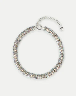 Veronica Beard Accessories|The Gift Guide*Fat Diamond Necklace in Silver
