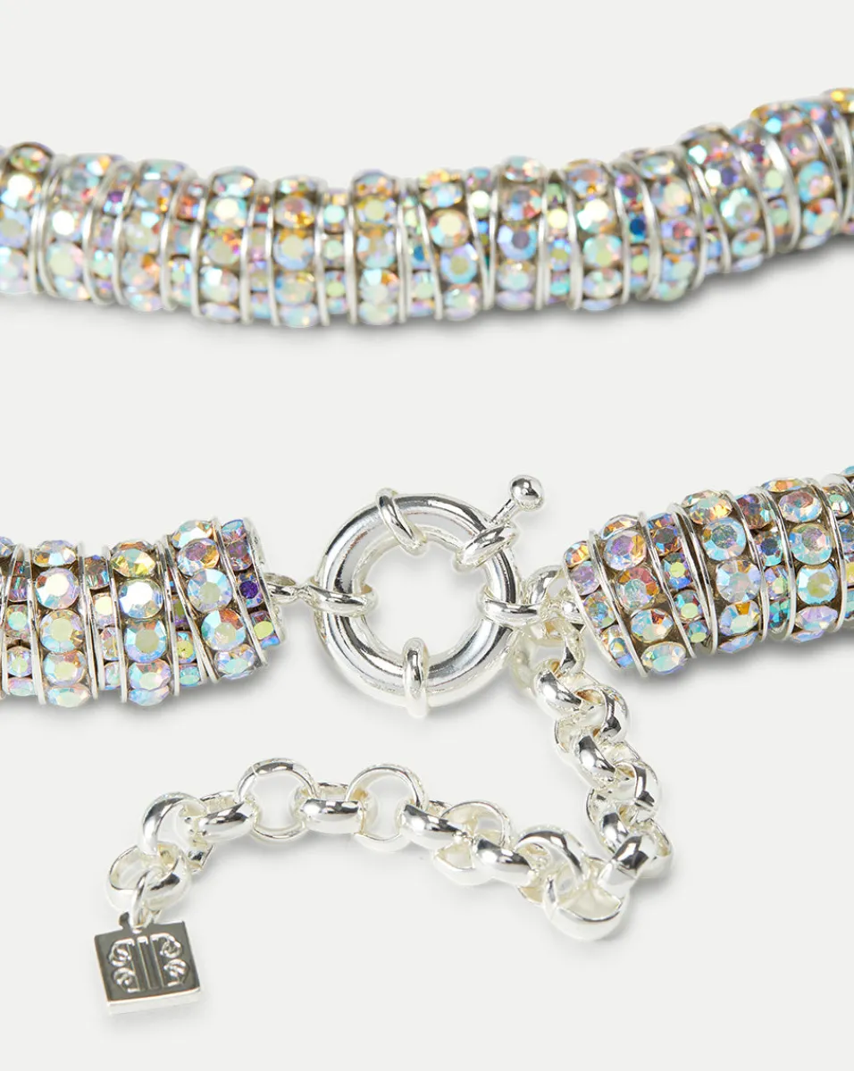 Veronica Beard Accessories|The Gift Guide*Fat Diamond Necklace in Silver