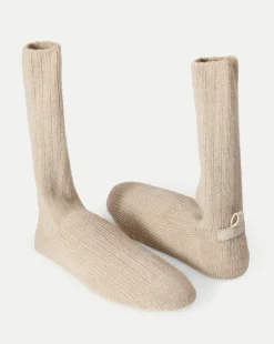 Veronica Beard Accessories|The Veronicas' Favorites*Flexible Knit Shoe in Oatmeal