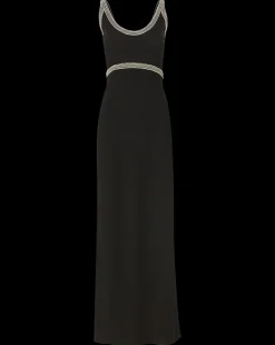 Veronica Beard Dresses|The Veronicas' Favorites*Flores Rhinestone Maxi Dress in Black