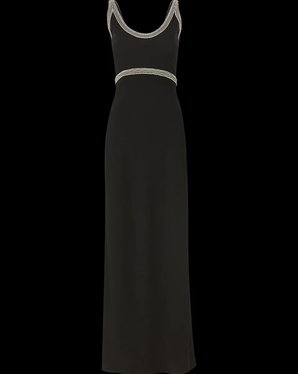 Veronica Beard Dresses|The Veronicas' Favorites*Flores Rhinestone Maxi Dress in Black