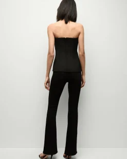Veronica Beard Tops*Forman Bustier Top in Black