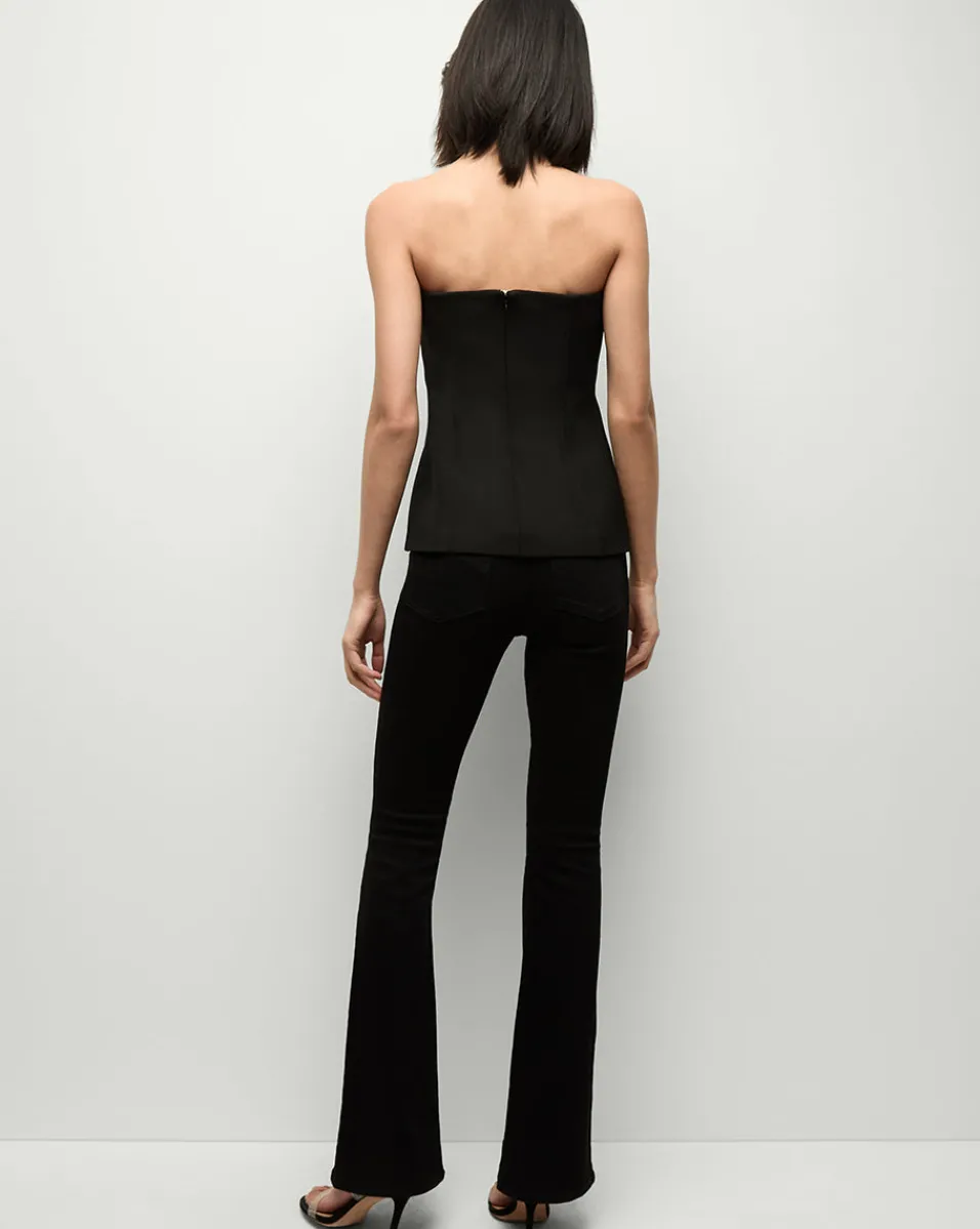 Veronica Beard Tops*Forman Bustier Top in Black