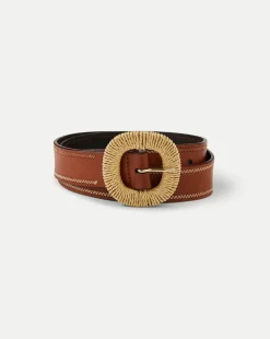 Veronica Beard Accessories*Francesca Belt in Brown