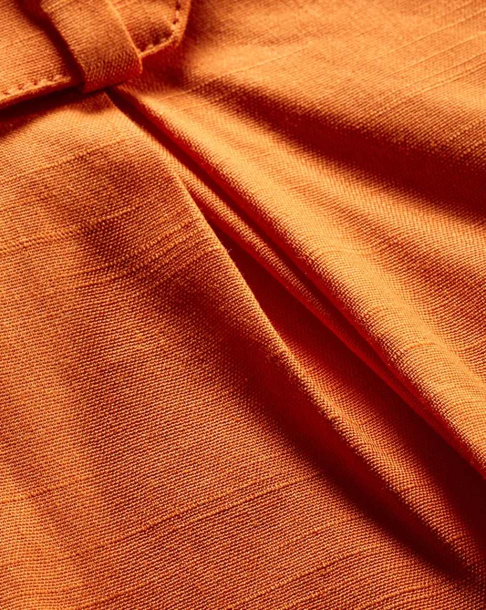 Veronica Beard Skirts & Shorts*Franzi Stretch-Linen Short in Orange