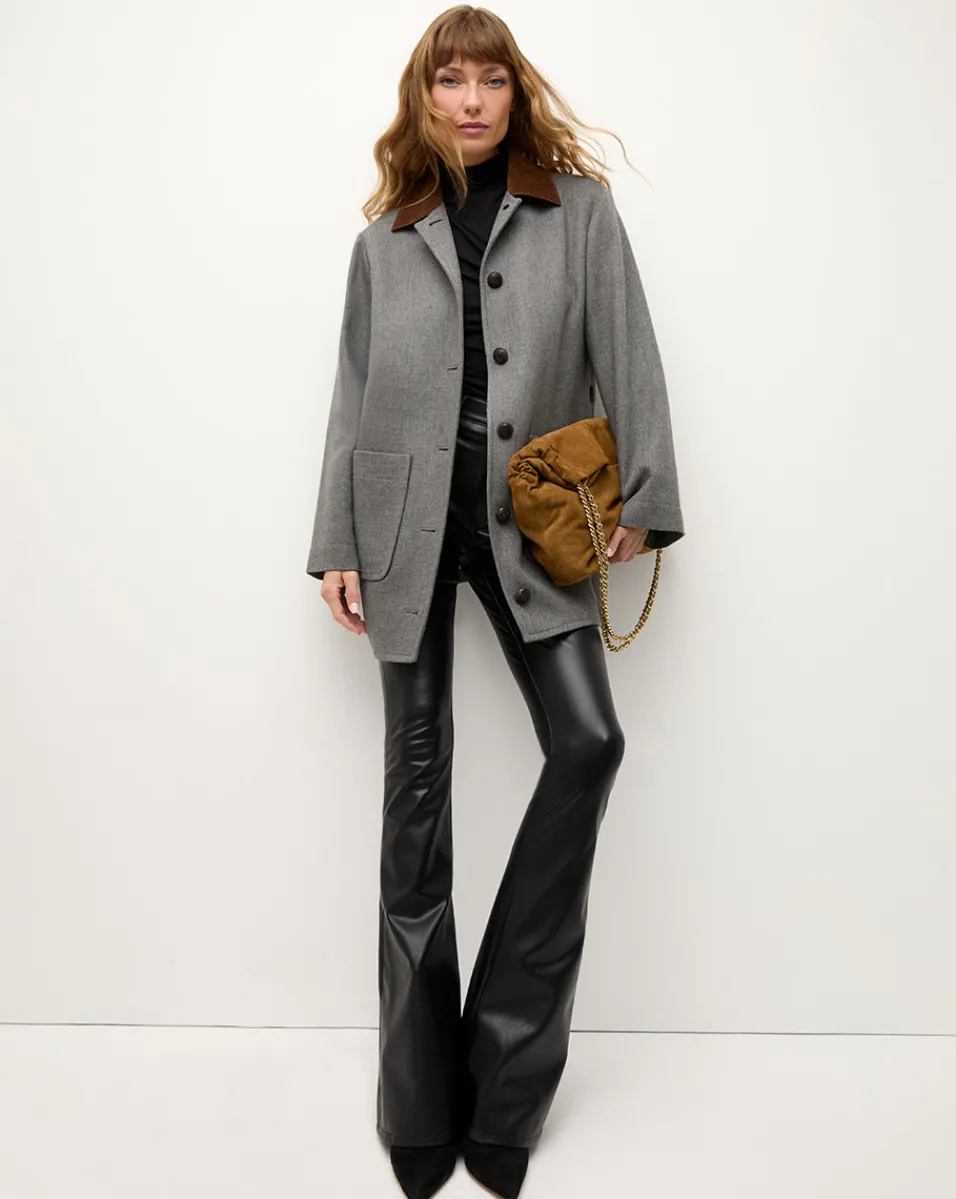Veronica Beard Jackets & Outerwear|The Veronicas' Favorites*Freya Wool Blend Dickey Coat in Heather Grey MediumHeatherGrey