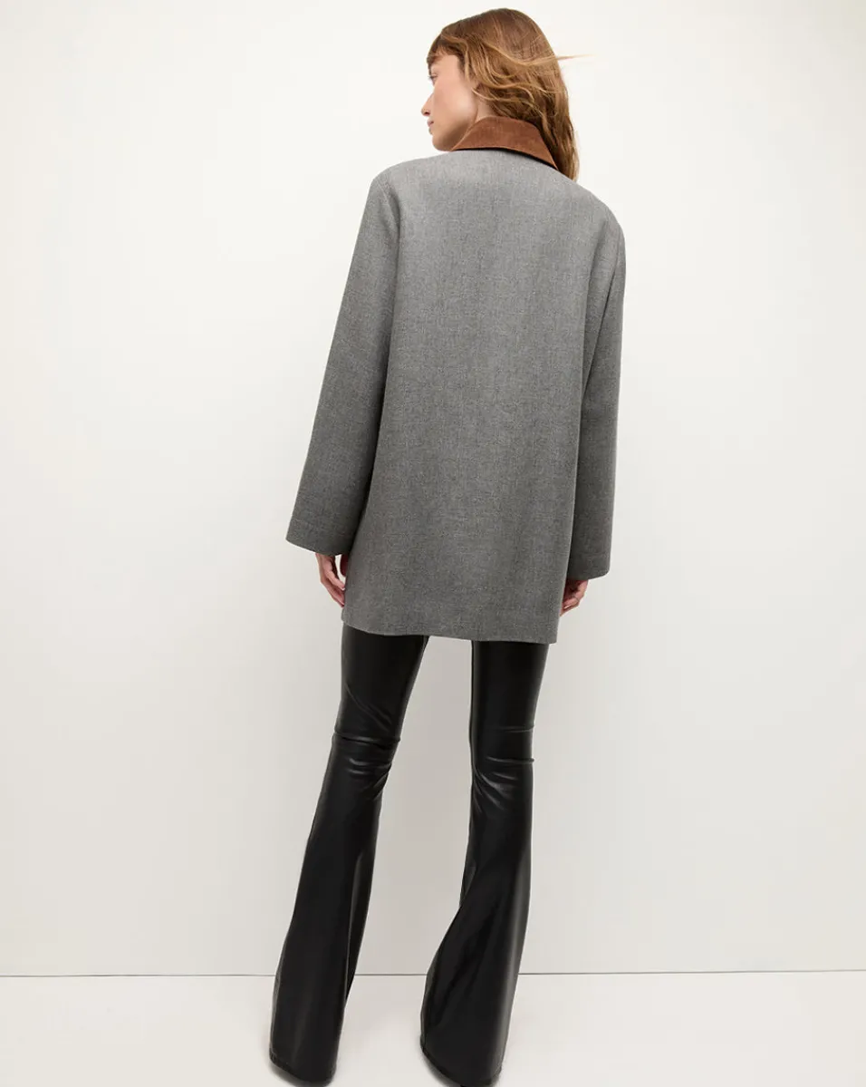 Veronica Beard Jackets & Outerwear|The Veronicas' Favorites*Freya Wool Blend Dickey Coat in Heather Grey MediumHeatherGrey