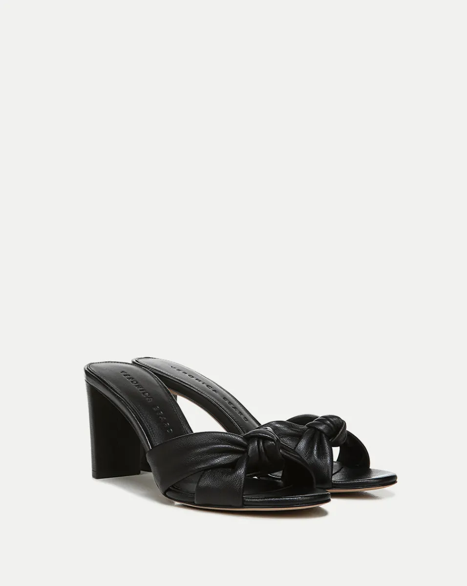 Veronica Beard Sandals|Vb Classics*Ganita Knot-Front Sandal Black