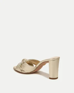 Veronica Beard Sandals|Vb Classics*Ganita Knot-Front Sandal Platinum