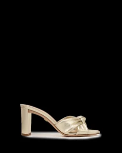Veronica Beard Sandals|Vb Classics*Ganita Knot-Front Sandal Platinum