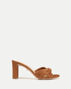 Veronica Beard Sandals*Ganita Knot-Front Sandal Hazelwood