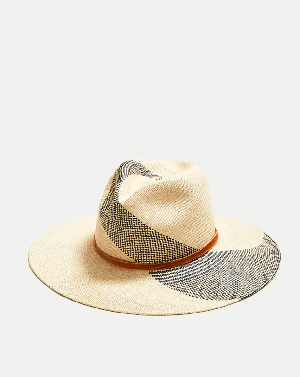 Veronica Beard Accessories*Geranium Hat BlackMulti