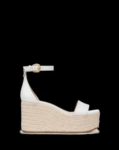 Veronica Beard Sandals*Gianna Raffia Wedge Sandal in Coconut