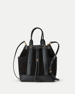 Veronica Beard Crossbody Bags|The Gift Guide*Goody Suede Bag in Black