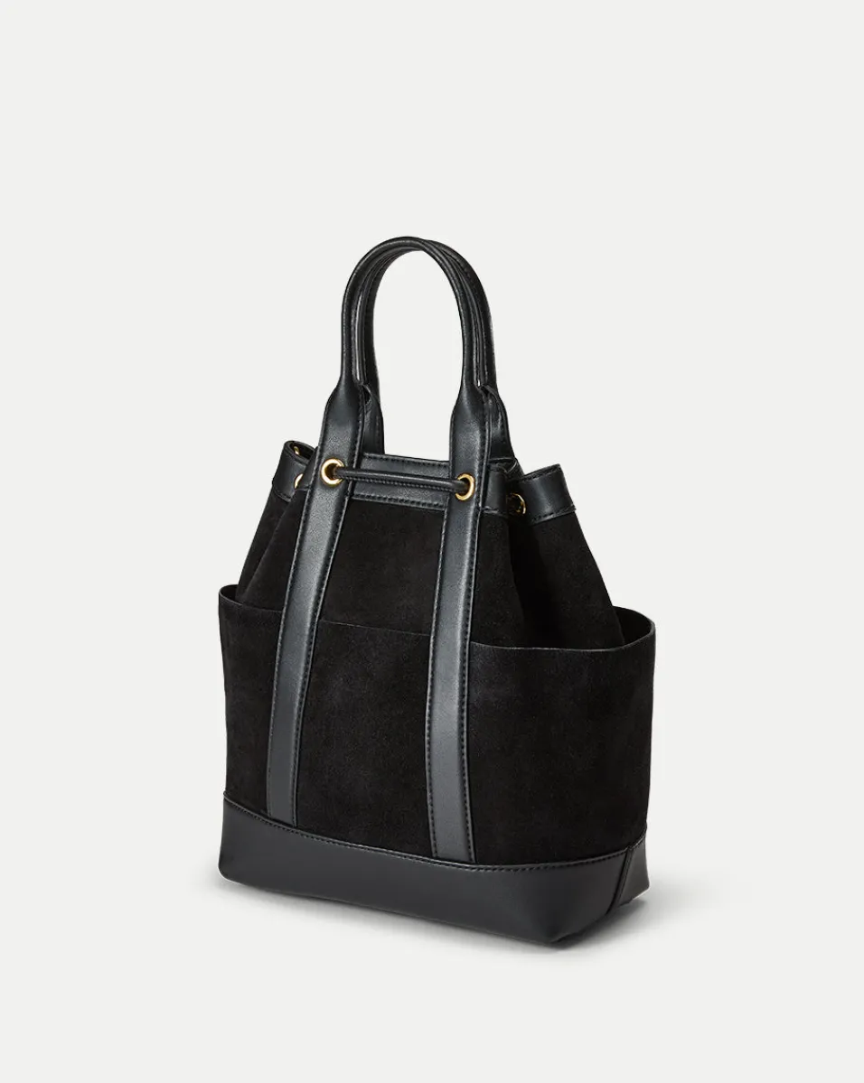 Veronica Beard Crossbody Bags|The Gift Guide*Goody Suede Bag in Black