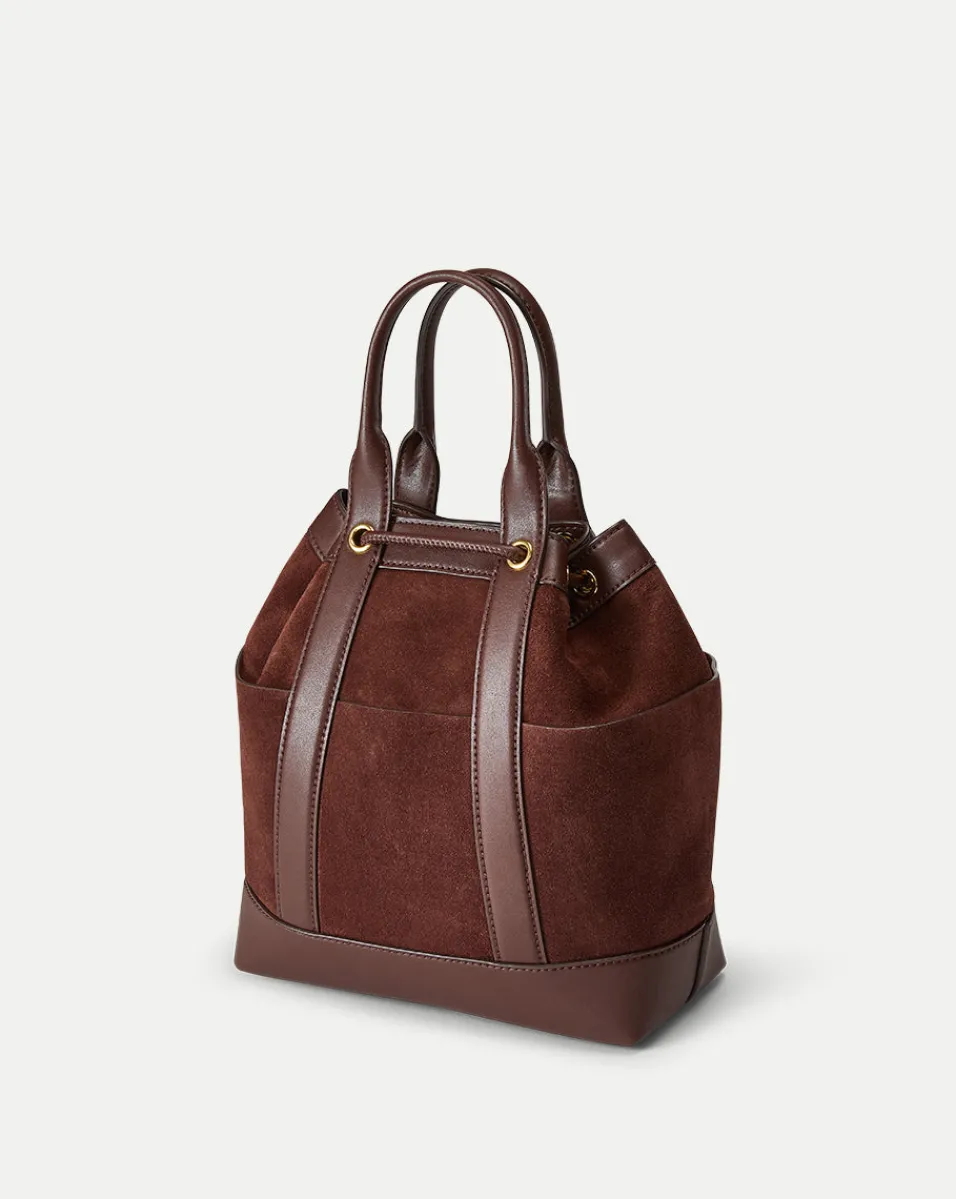 Veronica Beard Crossbody Bags|The Veronicas' Favorites*Goody Suede Bag in Chestnut
