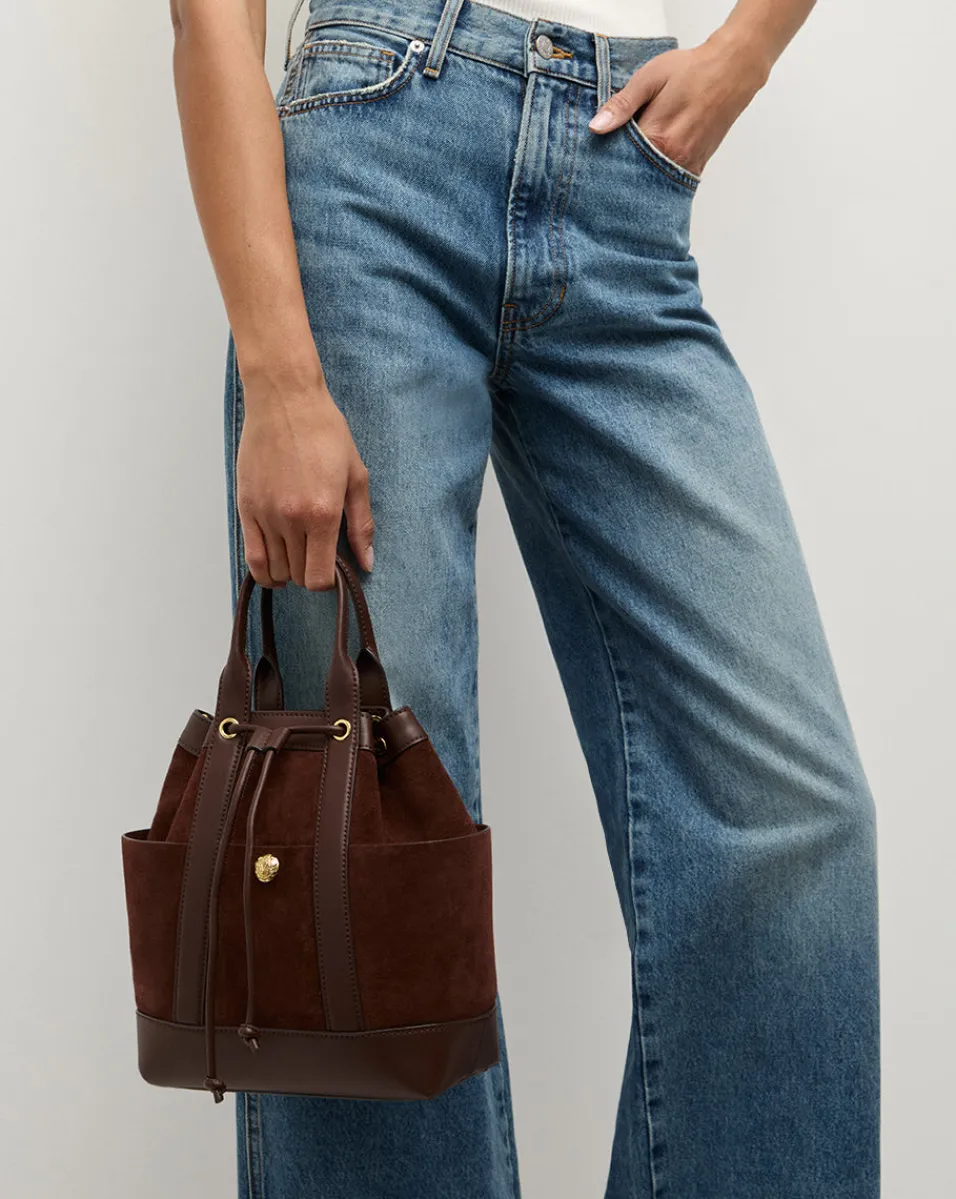 Veronica Beard Crossbody Bags|The Veronicas' Favorites*Goody Suede Bag in Chestnut