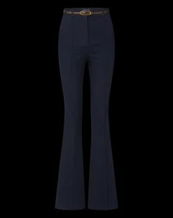 Veronica Beard Pants|The Veronicas' Favorites*Gracie Belted Denim Pant in Dark Wash MidnightWash