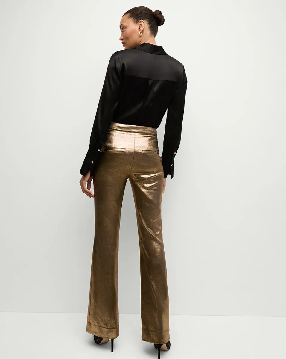 Veronica Beard Pants|Matching Sets*Gracie Pant in Vintage Gold x Poppy Delevingne VintageGold