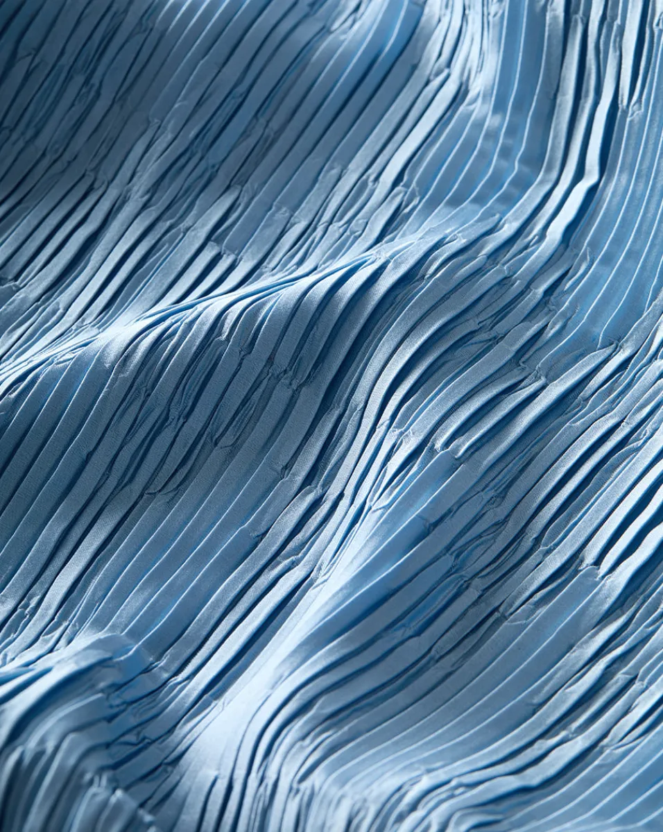 Veronica Beard Dresses*Gramercy Pleated Dress in Blue Sky BlueSky