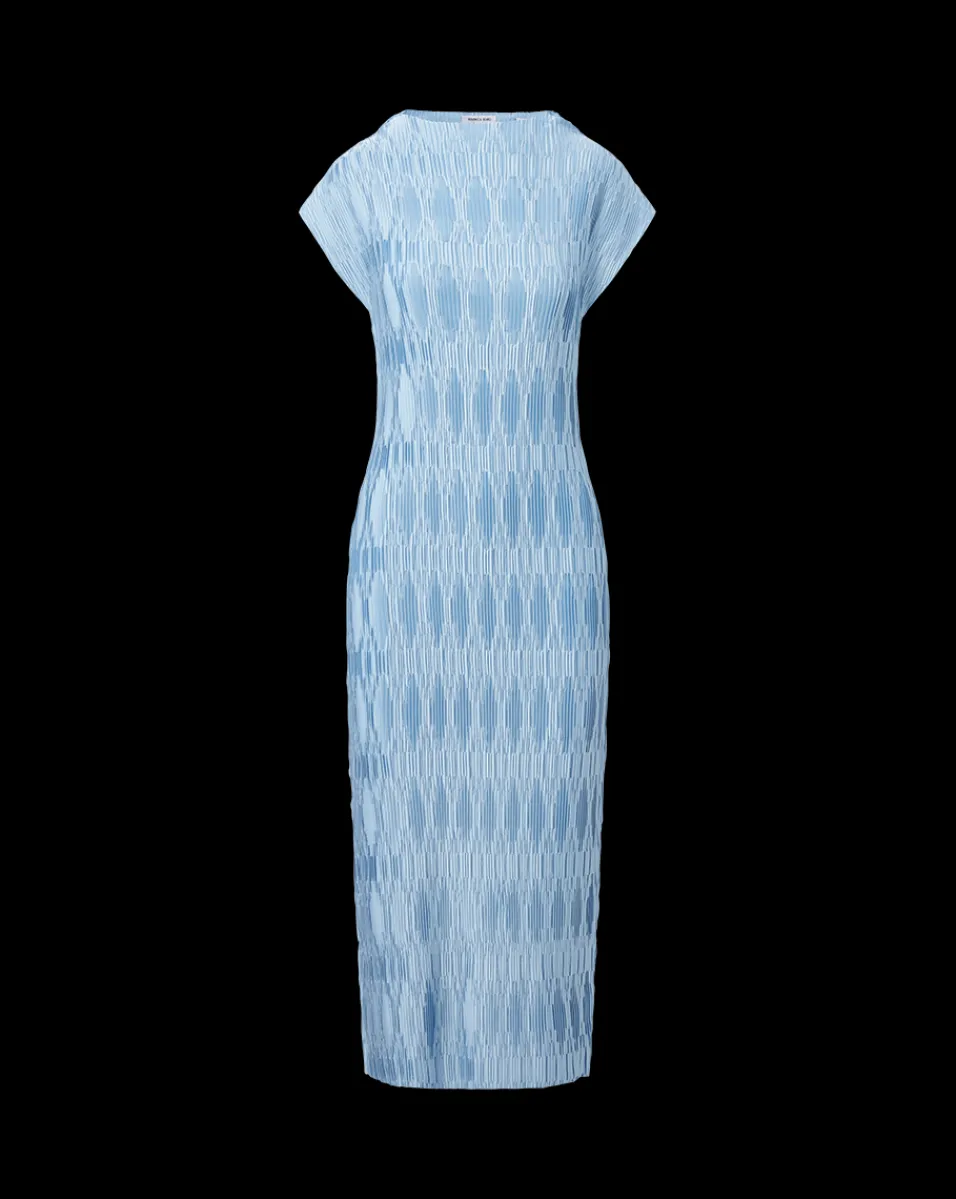 Veronica Beard Dresses*Gramercy Pleated Dress in Blue Sky BlueSky