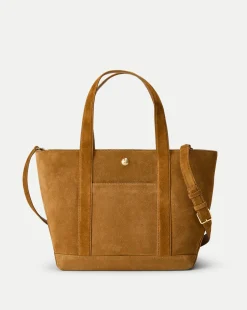 Veronica Beard Shoulder Bags|Tote Bags*Grand Suede Goody Bag in Acorn