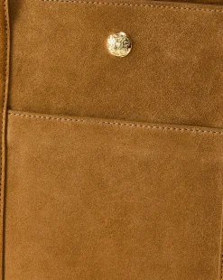 Veronica Beard Shoulder Bags|Tote Bags*Grand Suede Goody Bag in Acorn
