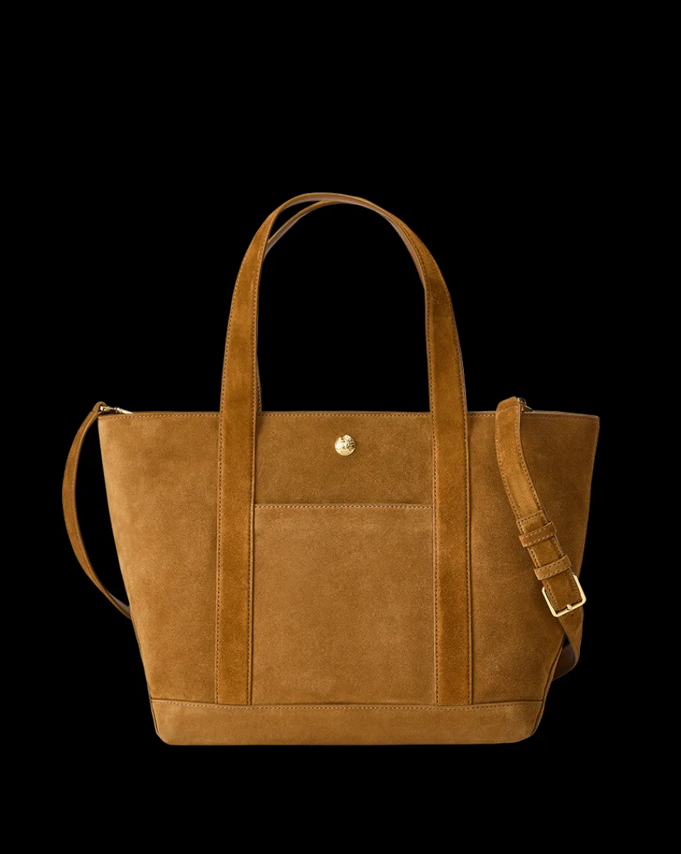 Veronica Beard Shoulder Bags|Tote Bags*Grand Suede Goody Bag in Acorn