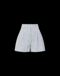 Veronica Beard Skirts & Shorts*Haina Seersucker Short in Blue/White