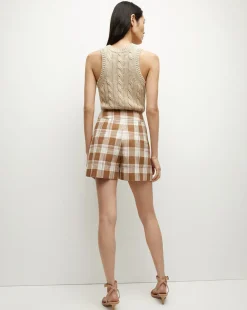 Veronica Beard Skirts & Shorts*Haina Short in Ochre Multi OchreMulti