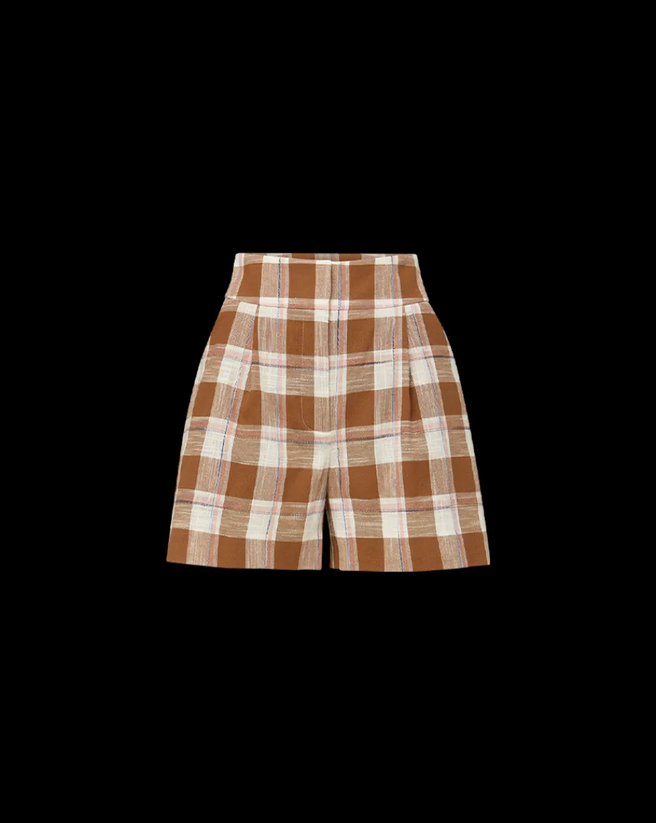 Veronica Beard Skirts & Shorts*Haina Short in Ochre Multi OchreMulti