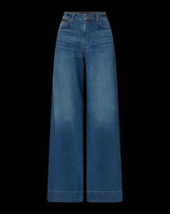 Veronica Beard Jeans*Haizley Wide-Leg Jean in Bandit