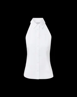 Veronica Beard Tops*Harper Poplin Top in White