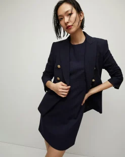 Veronica Beard Dresses*Hayek Dress in Navy