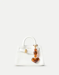 Veronica Beard The Gift Guide*Heart Bag Charm in Brown