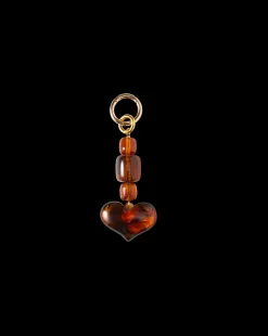 Veronica Beard The Gift Guide*Heart Bag Charm in Brown