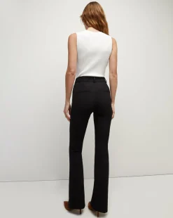 Veronica Beard Pants|Vb Classics*Hibiscus Scuba Pant Black